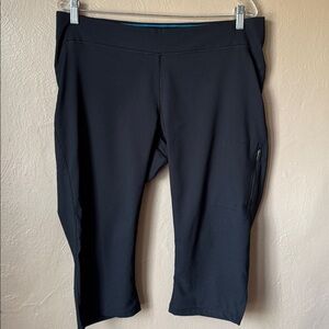 Columbia Black Omni-Shield Cropped Pants Size XL